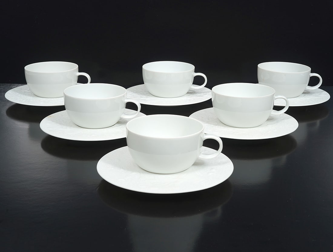 Rosenthal "Magic Flute" Cups & Saucers for 6 (1 of 6)