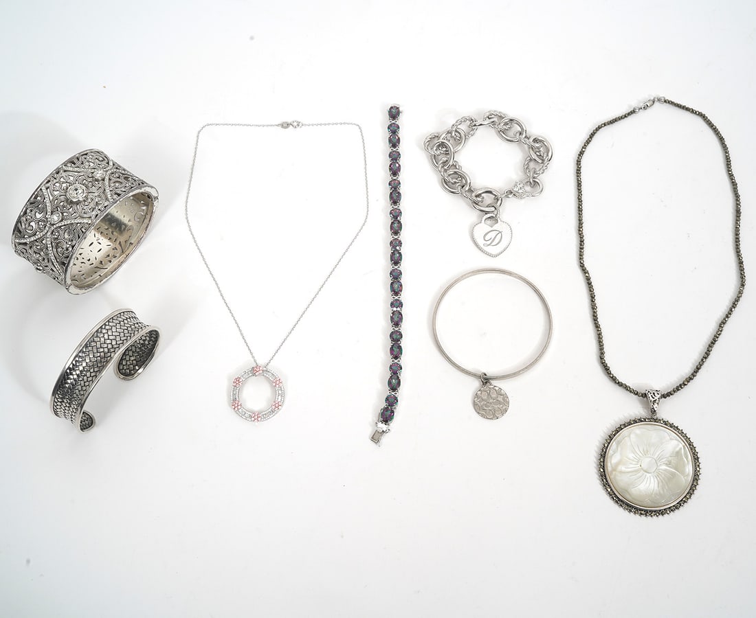 7Pc Mixed Costume Jewelry Lot (1 of 14)