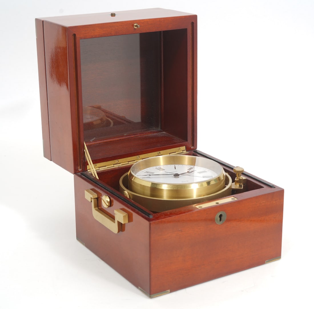 Matthew Norman Quartz Brass Ship's Clock (1 of 10)