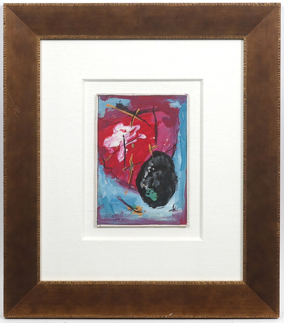 Rolph Scarlett Painting on Paper (1 of 5)