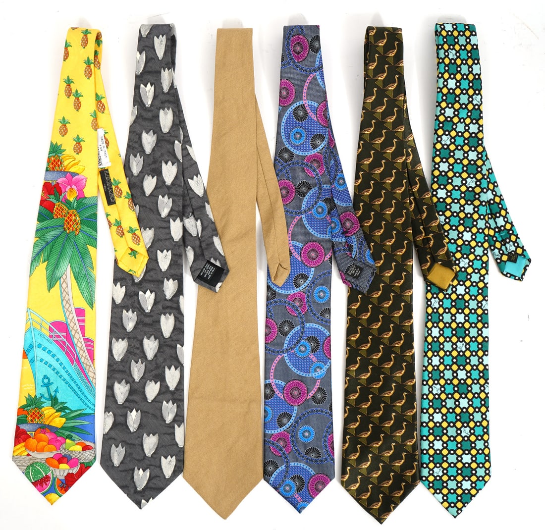 6 Vintage Designer Ties (1 of 6)