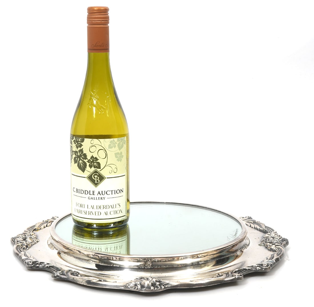 Reed & Barton 'King Francis' Silver-Plate Plateau (1 of 6)