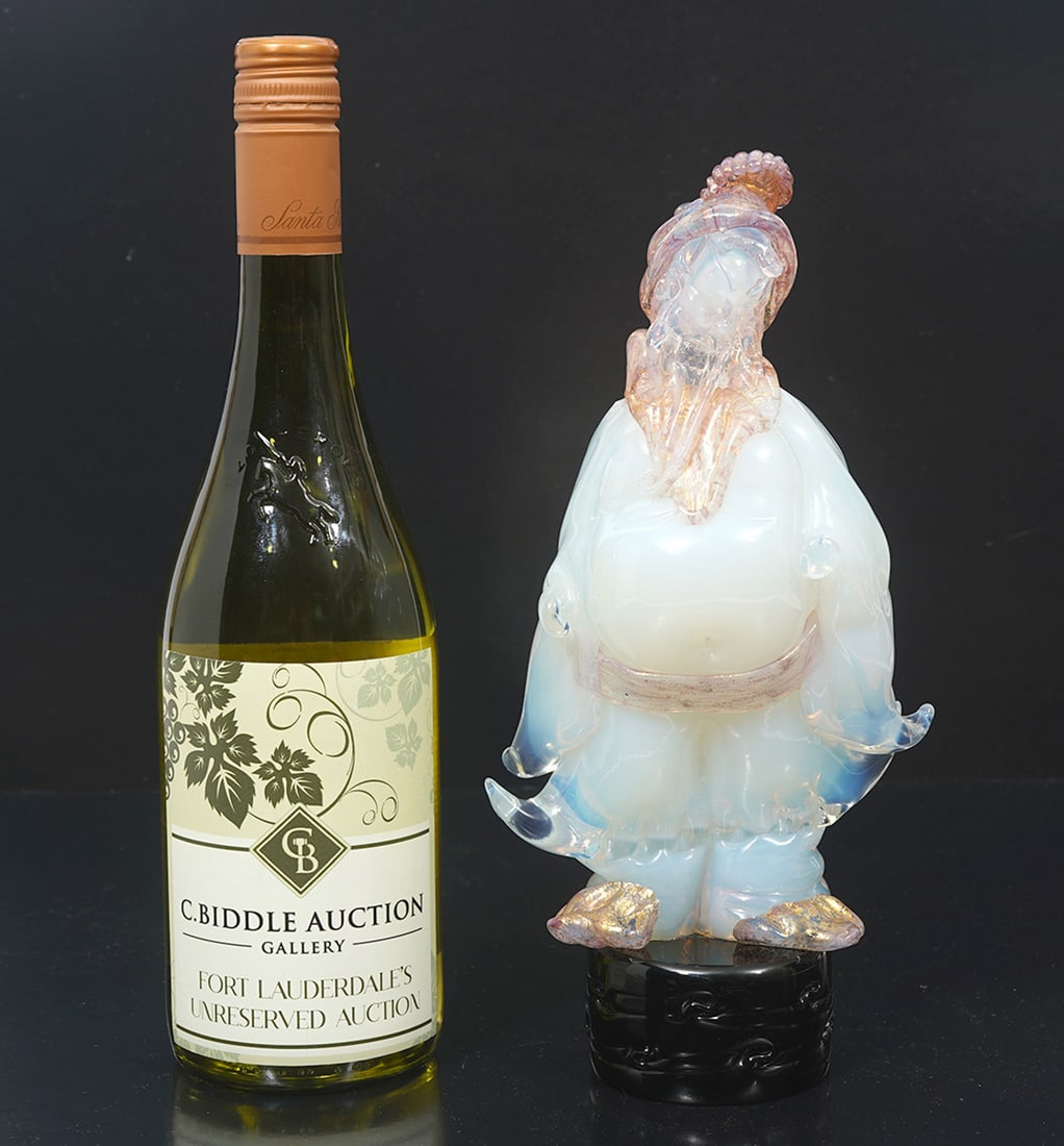 Murano-Style Art Glass Oriental Figure (1 of 9)