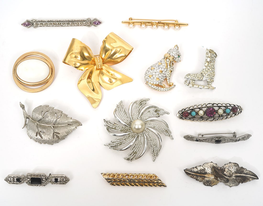 Group of 13 Costume Jewelry Pieces (1 of 6)