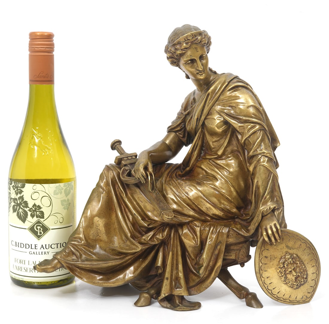 Tiffany & Co Greek Goddess Bronze Sculpture (1 of 13)