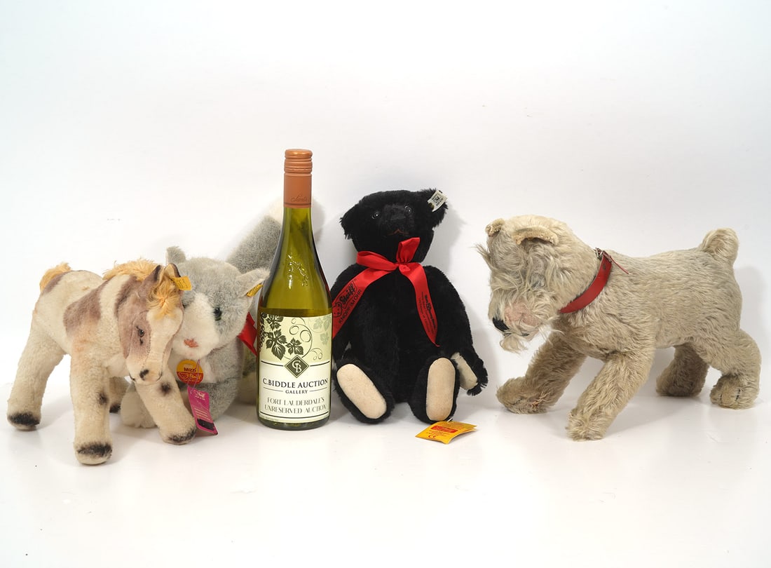 Group of Four Steiff Toy Animals (1 of 7)
