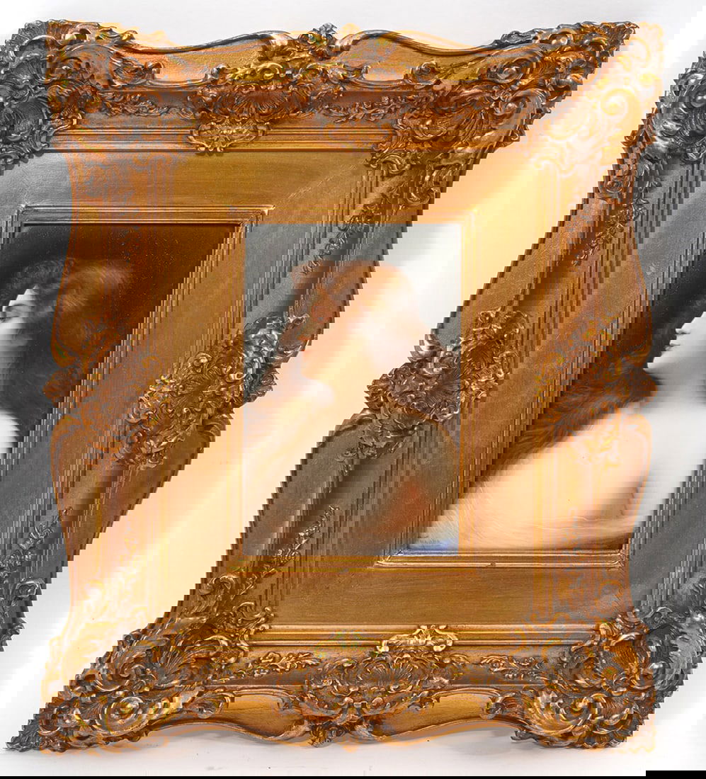 KPM-Style Porcelain Plaque After Asti Portrait (1 of 6)