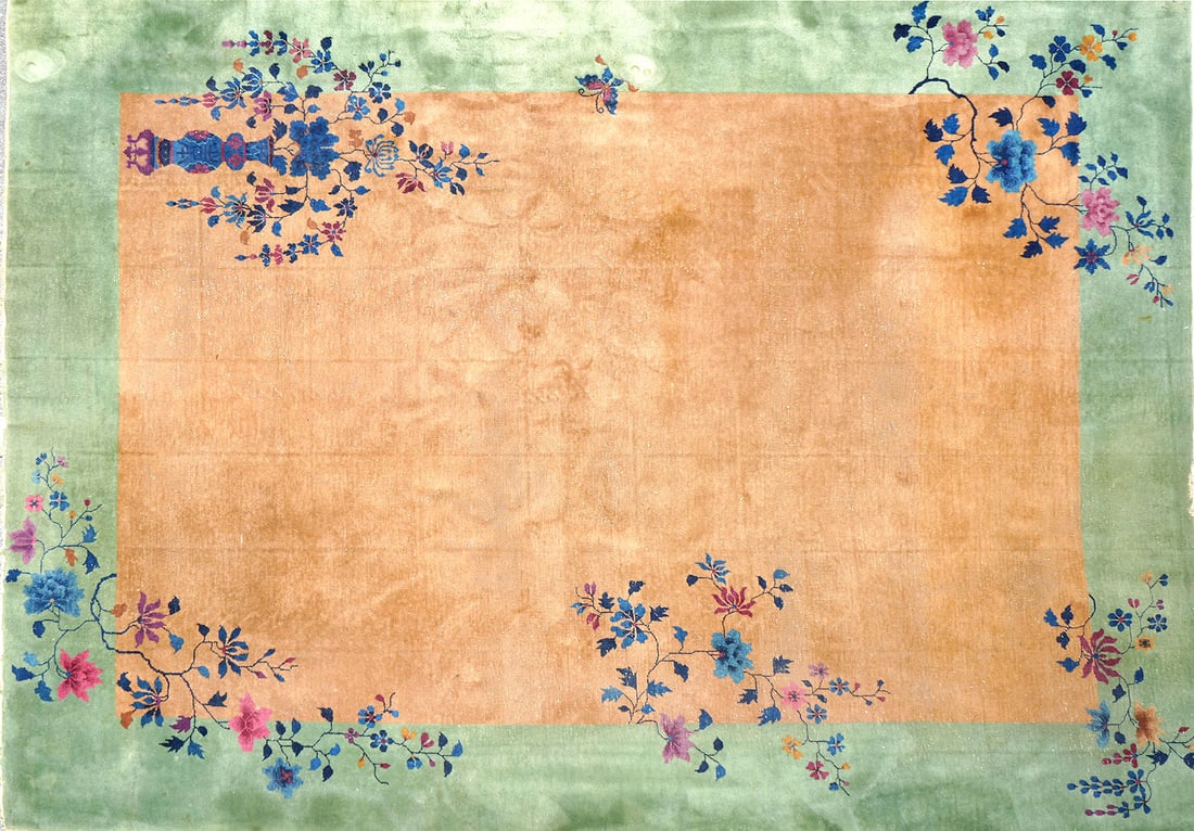 Vintage Chinese Nichols Rug / Carpet (1 of 6)