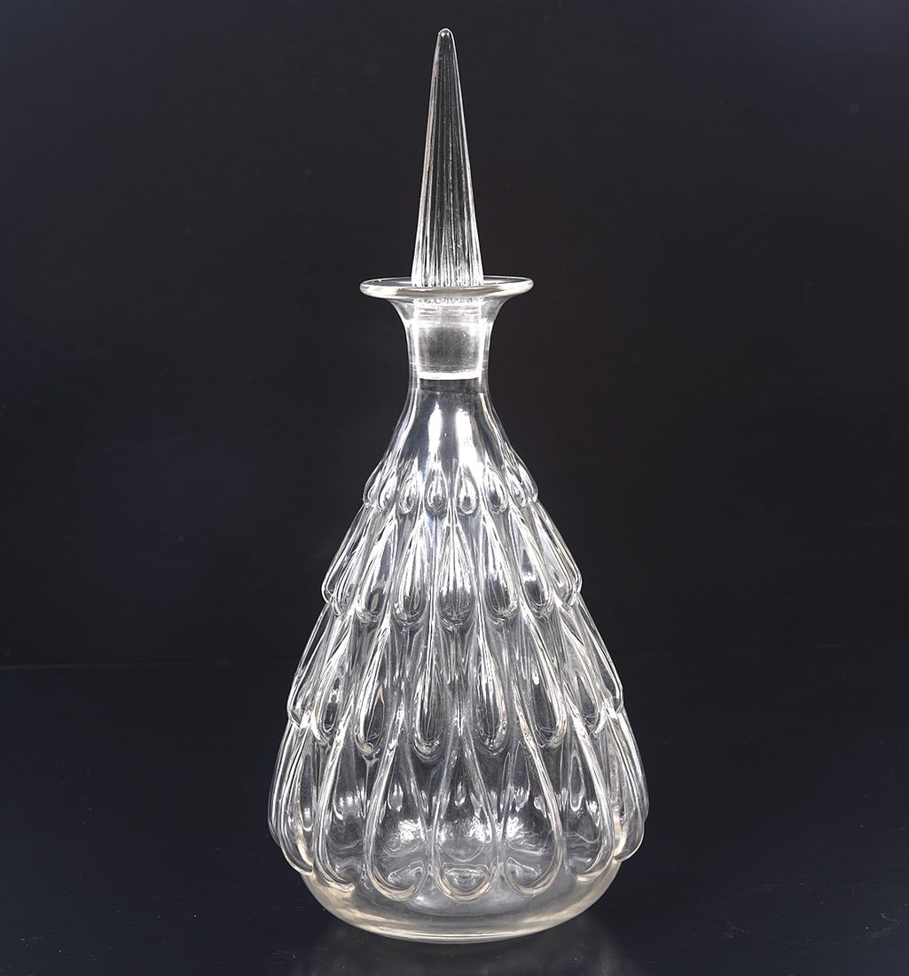 René Lalique Gouttes D'Eau Decanter 1922 (1 of 7)