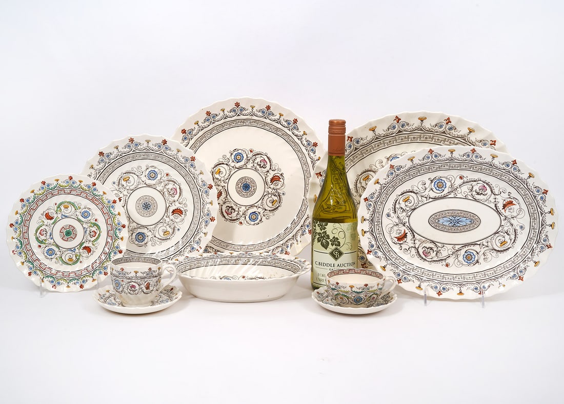 78 Pcs. Copeland Spode China 'Florence' Pattern (1 of 12)