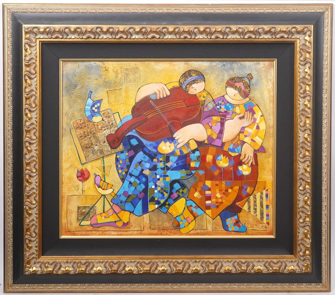 Dorit Levi Original Acrylic Painting on Canvas (1 of 6)