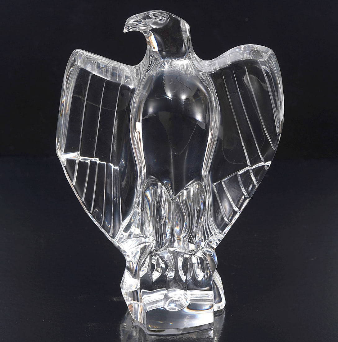 Baccarat French Crystal Eagle Figure (1 of 7)