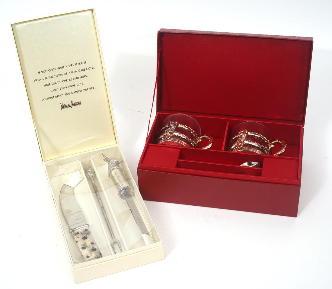 Neiman Marcus Demitasse & Cheese Set (1 of 4)
