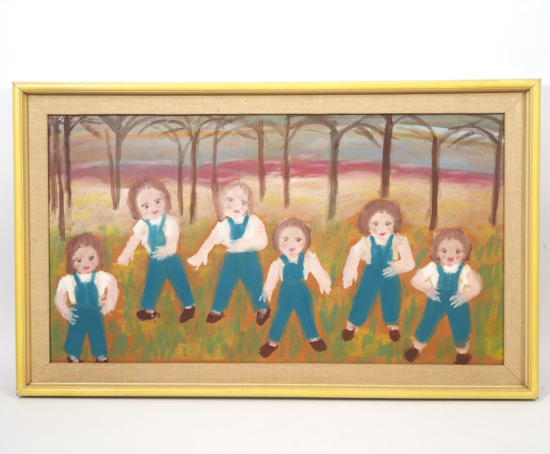 Sybil Gibson Painting on Board (1 of 5)