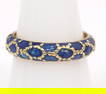 Tiffany 18K Gold Enamel Ring