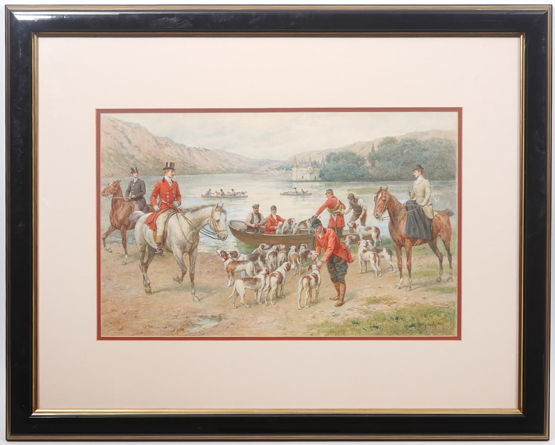 Ludovico Marchetti Original Watercolor Painting (1 of 5)