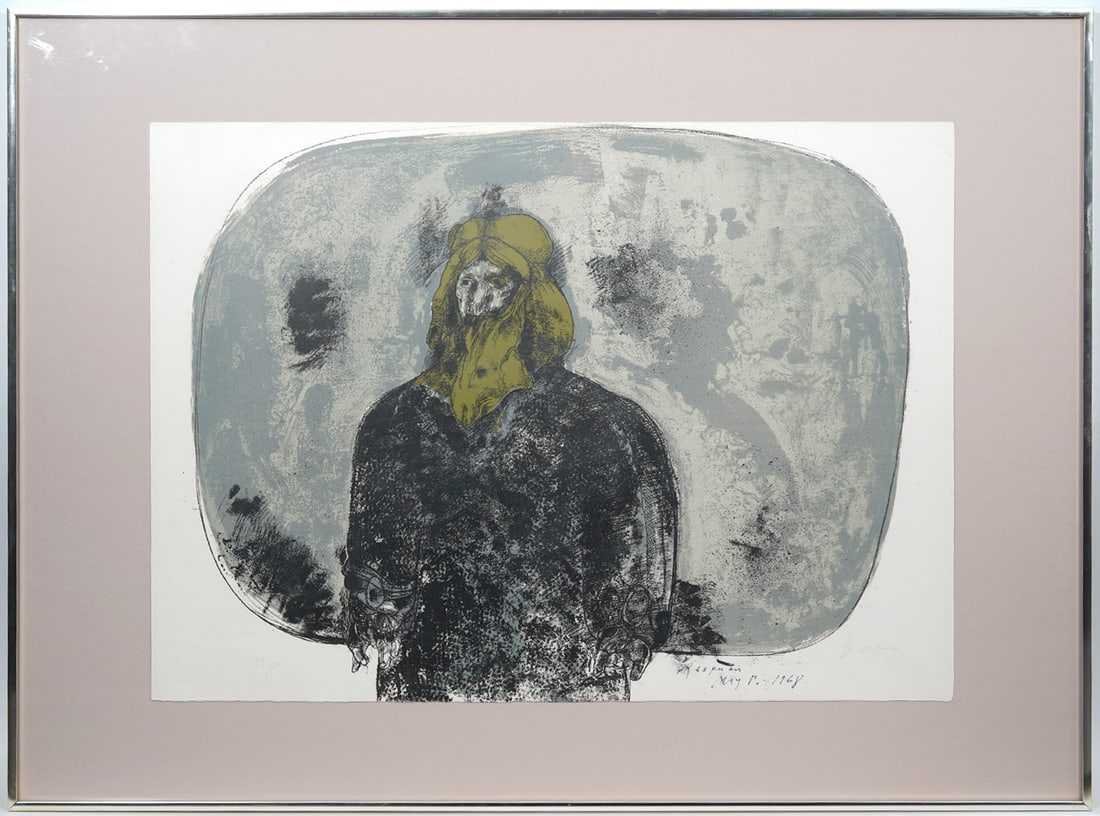 Jose Luis Cuevas "Rasputin" Lithograph S/N (1 of 6)