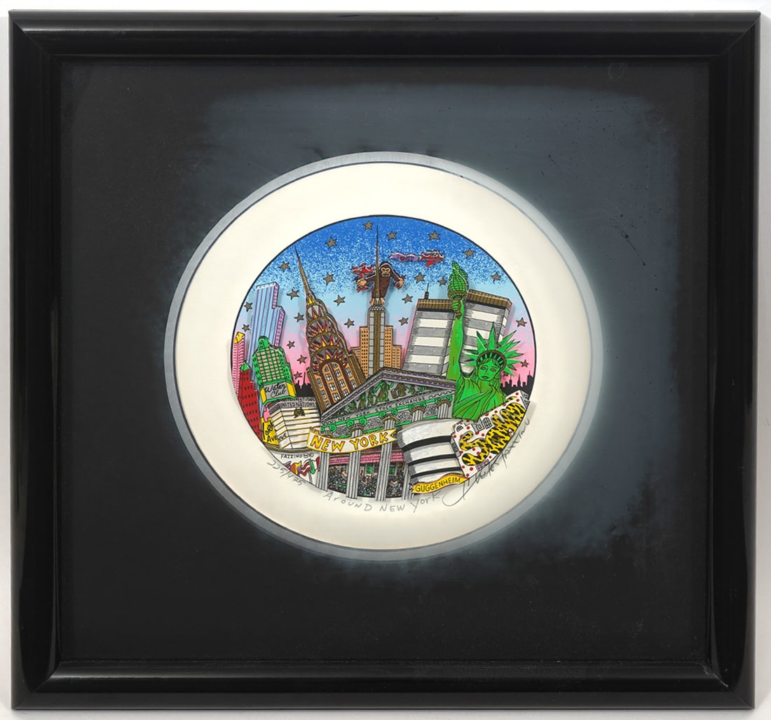 Fazzino "Around New York" Signed Numbered (1 of 5)