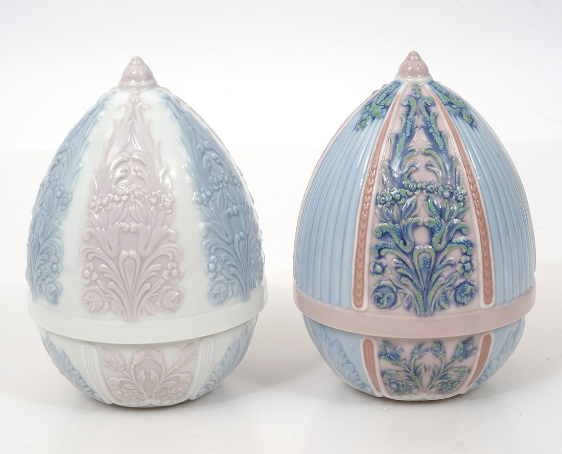 Two Lladro Porcelain Figures Puppy & Flowers (1 of 6)