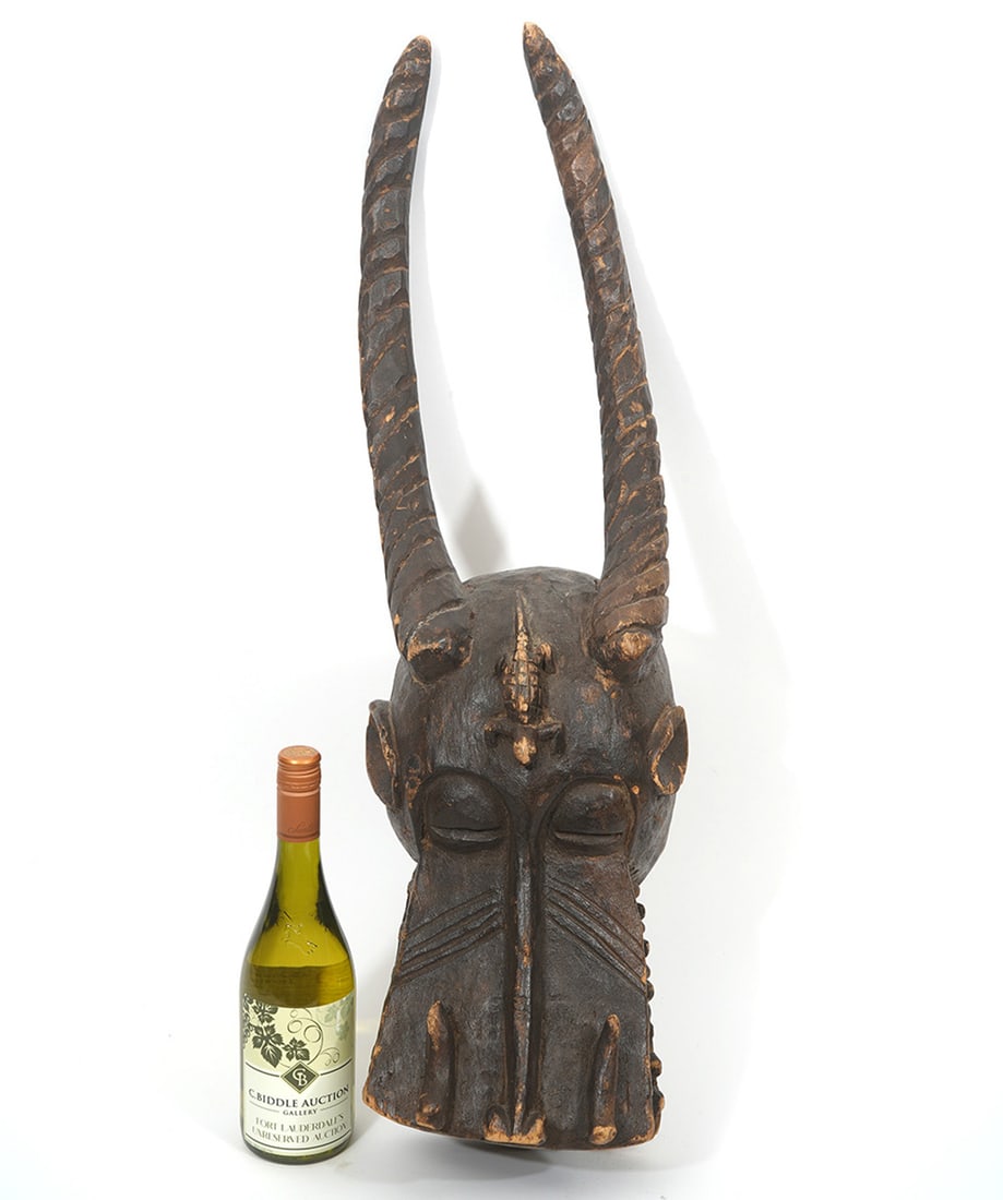 Senufo West African Ceremonial "Kponyugo" Mask (1 of 6)