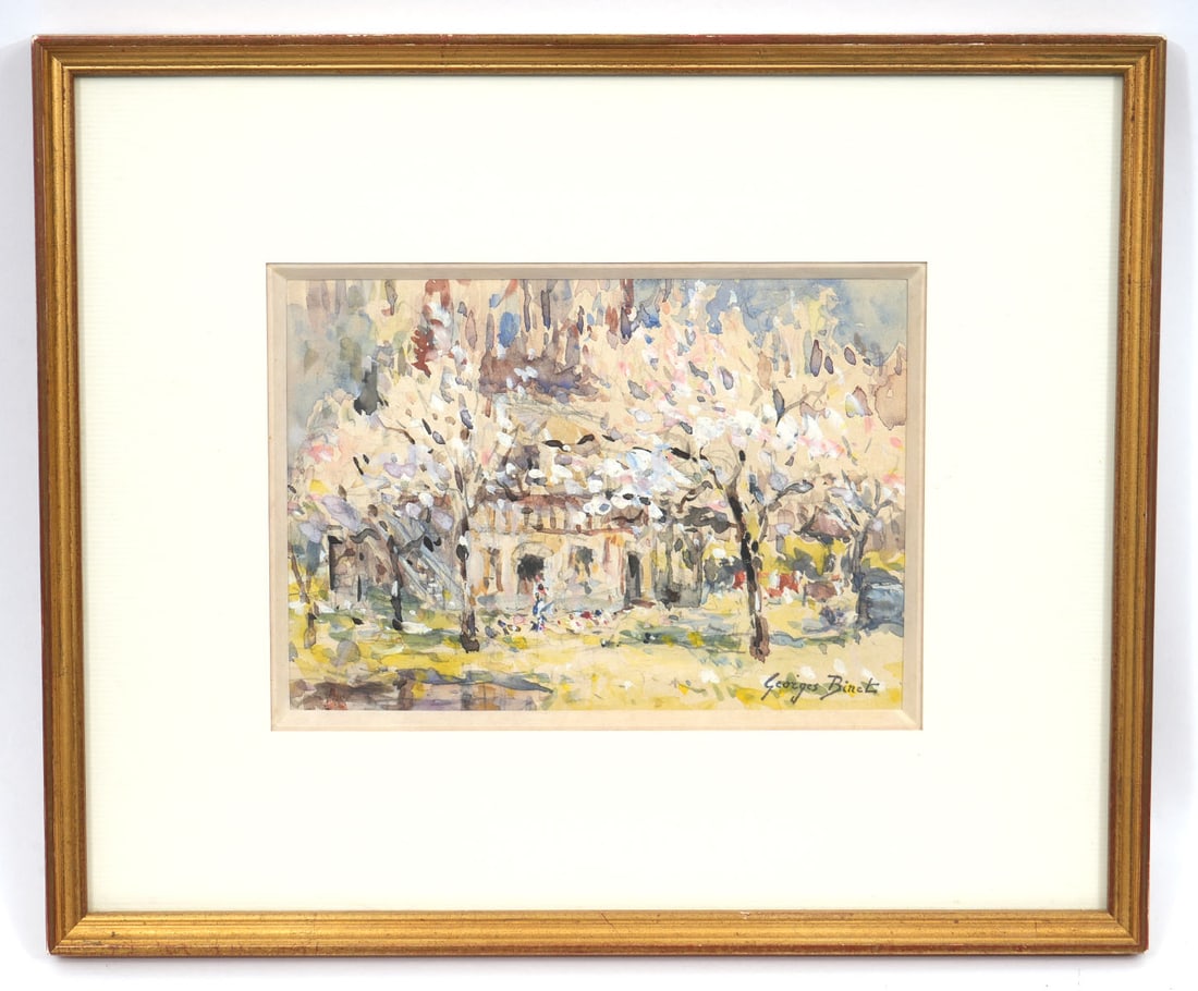 George Jules Ernest Binet Original Painting (1 of 6)