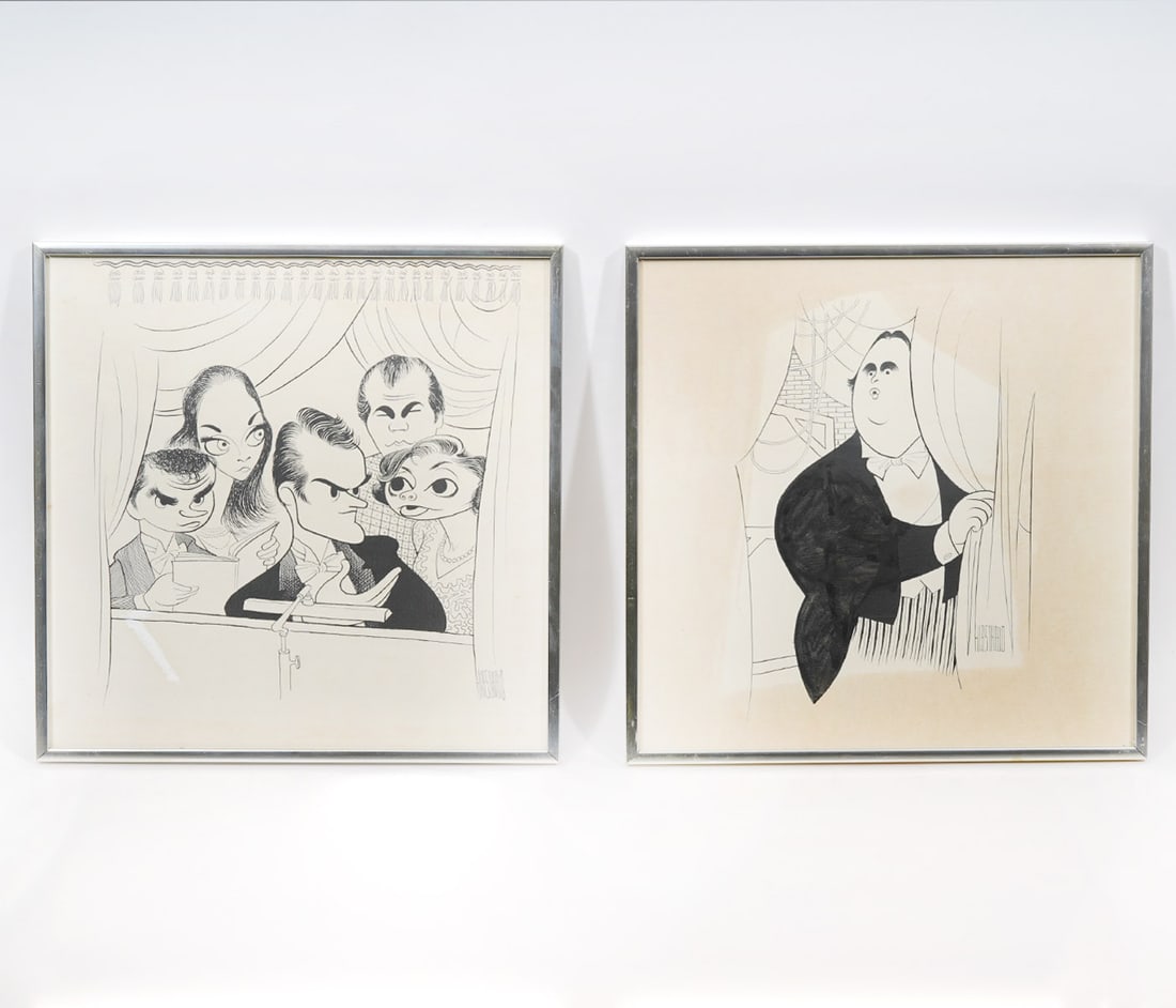 Two Al Hirshfield Lithograph (1 of 7)