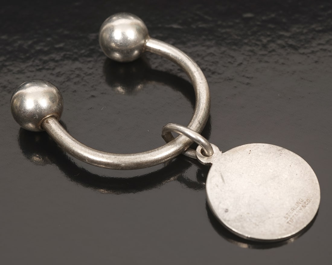 Tiffany & Co. Sterling Silver Key Ring (1 of 4)
