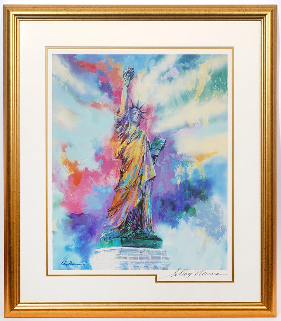 Leroy Neiman Signed Statue of Liberty Serigraph (1 of 5)