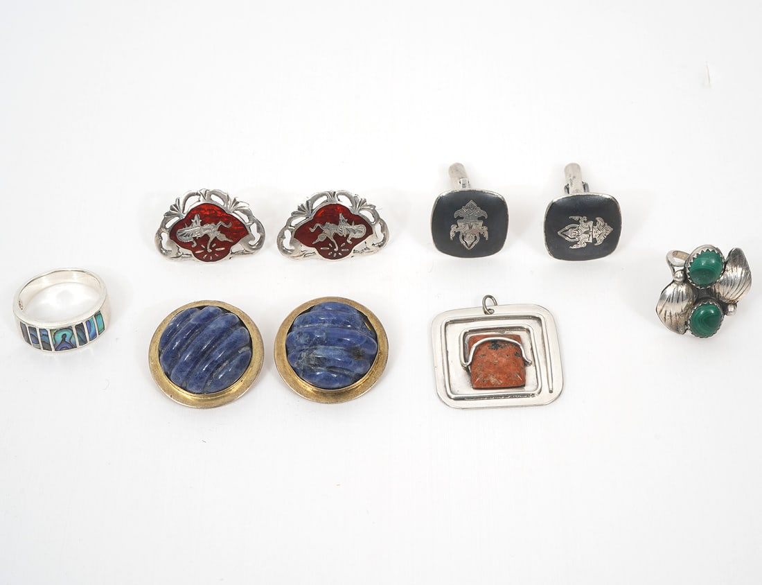 6Pc Assortment of Sterling Silver Jewelry (1 of 12)