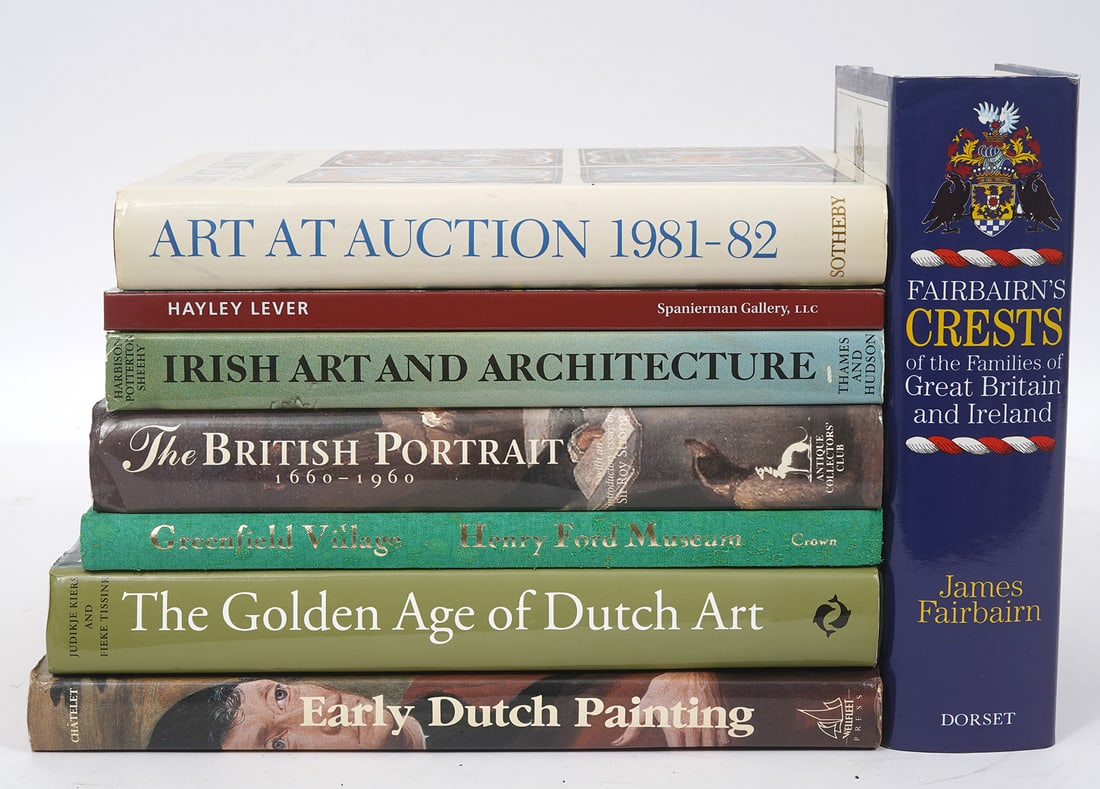 Eight Art history and Reference Books (1 of 19)