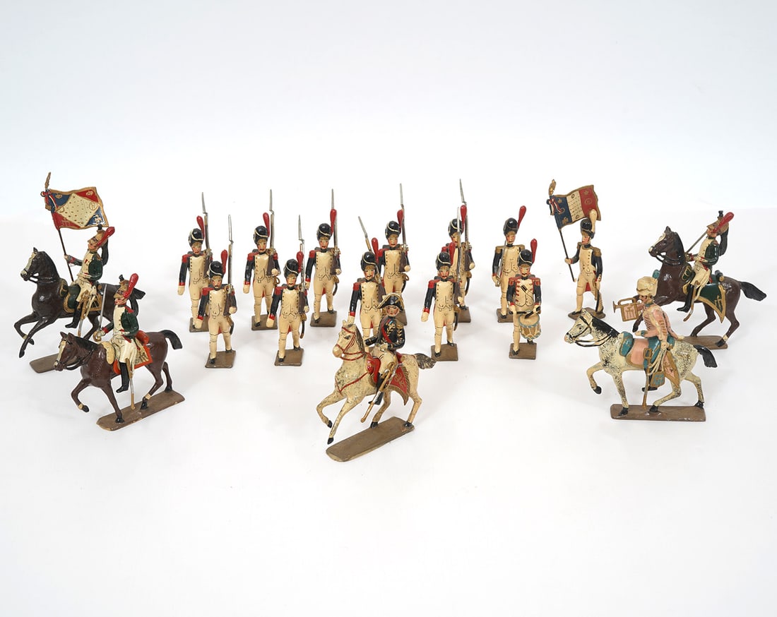 Assorted Lot of CBG Mignot Lead Soldiers (1 of 6)