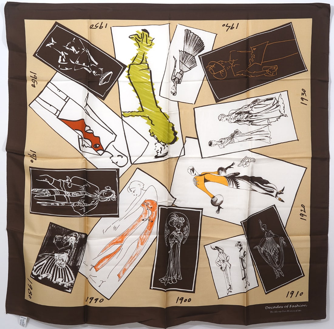 Foulard Di Klimt Silk Scarf & Paperwork (1 of 6)