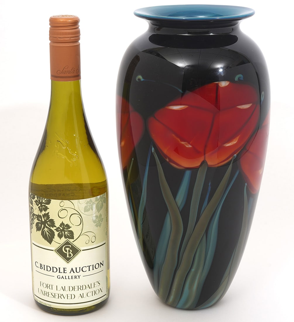 Richard Satava Hand Blown Glass Vase (1 of 7)