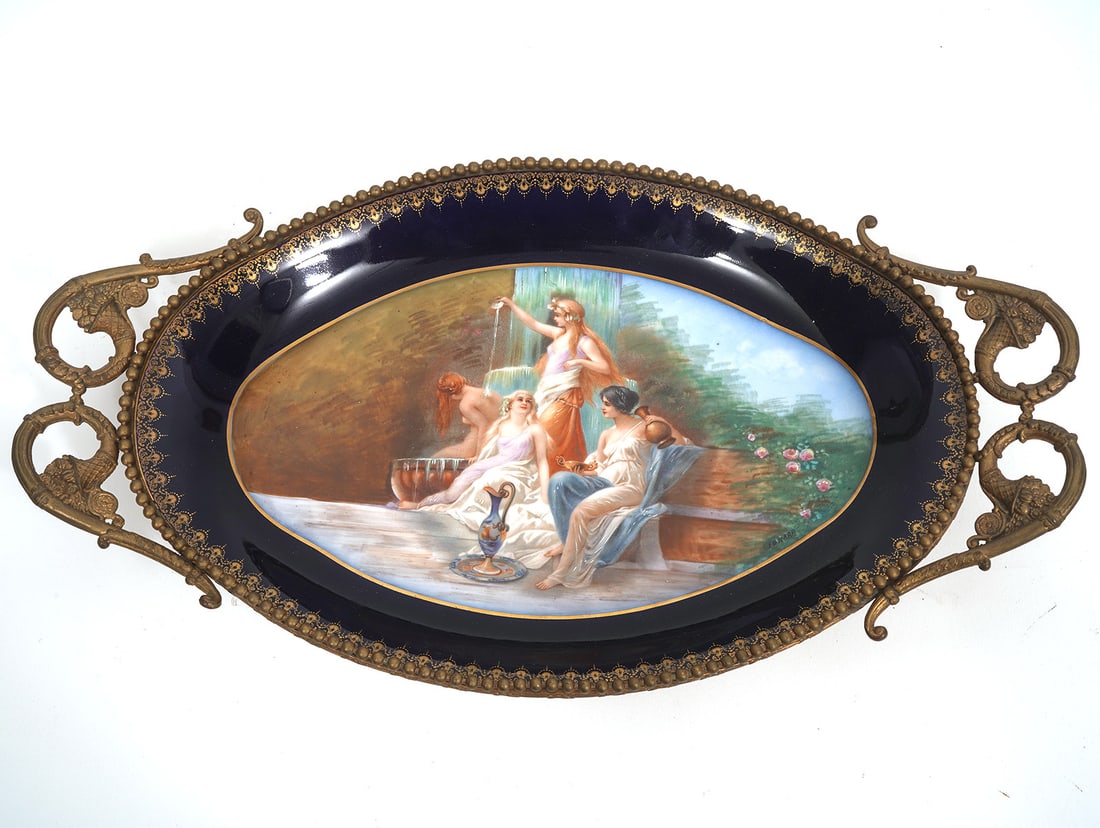 Chateau De Etoiles Sevres-Style Porcelain Tray (1 of 8)