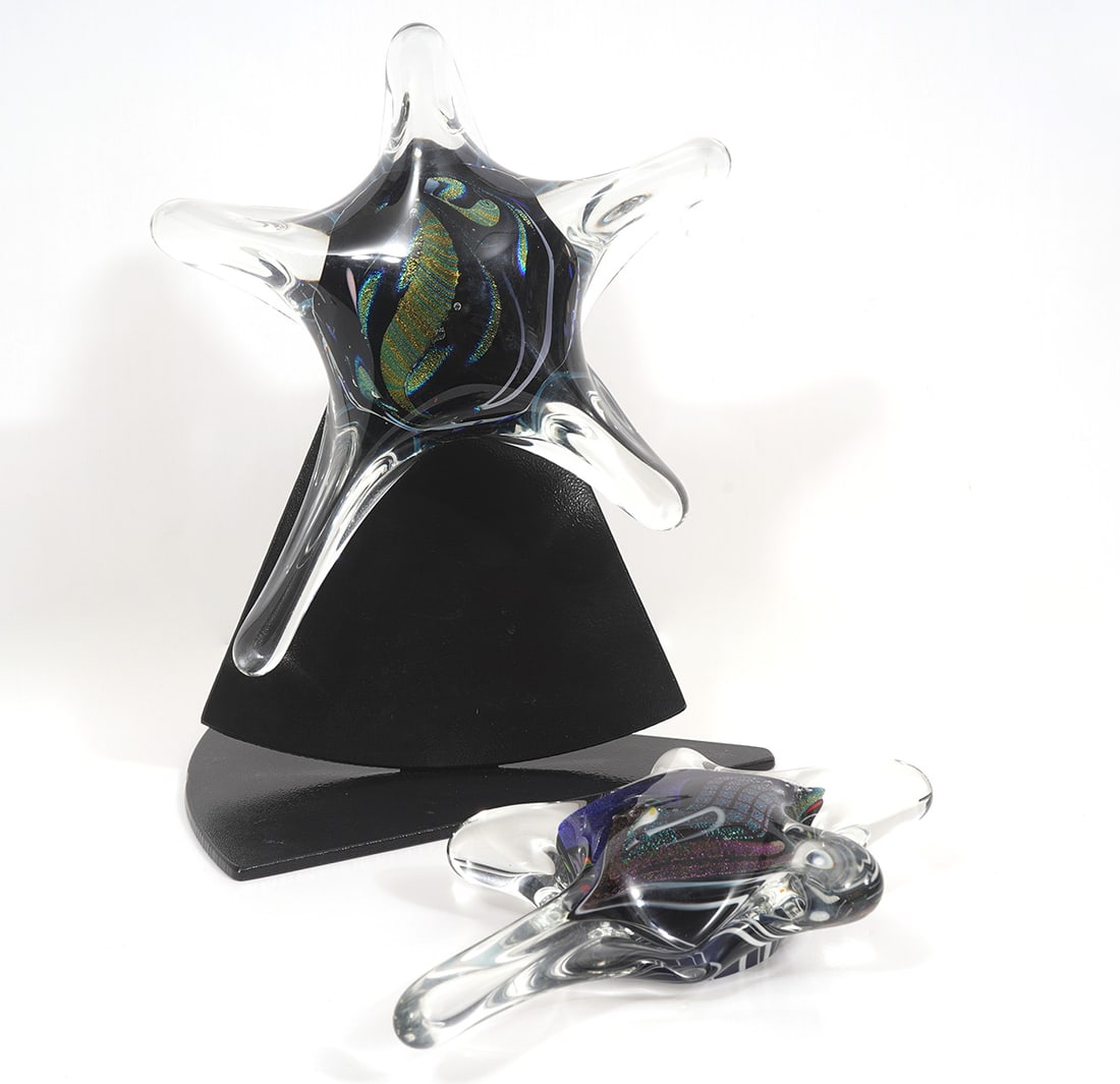 Two Rollin Karg Studio Art Glass Sculptures (1 of 10)