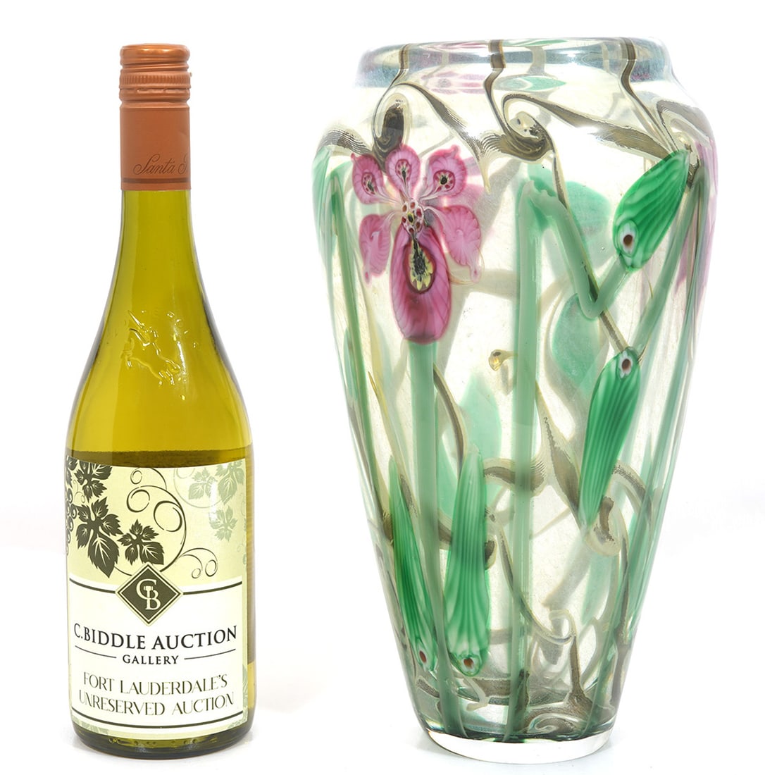 Vandermark Merrit Smarr Art Glass Vase (1 of 8)