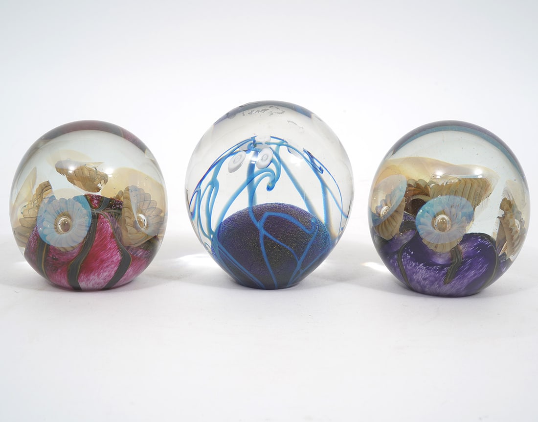 3 Eickholt Sea Life Theme Paperweights (1 of 7)