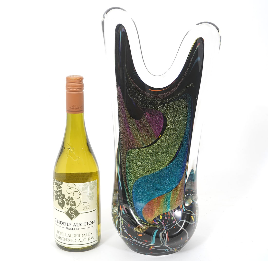 Rollin Karg Freeform Signed Art Glass (1 of 9)