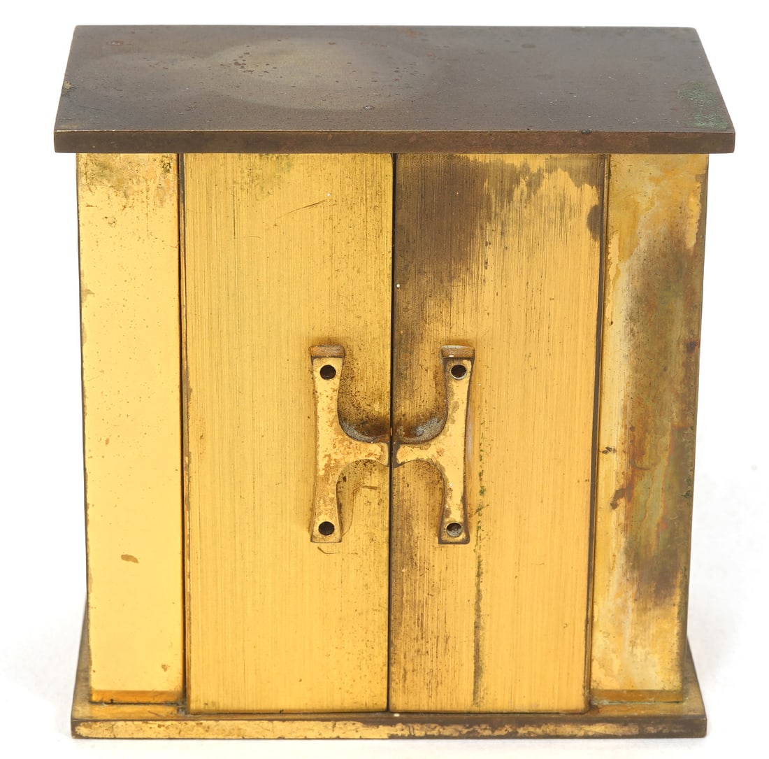 Hermes Brass Desk / Travel Clock (1 of 9)