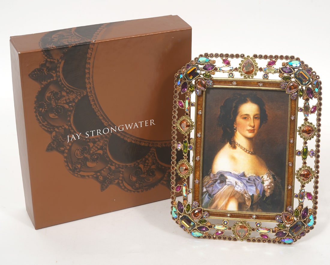 Jay Strongwater Jeweled Easel Frame Ltd Ed. (1 of 6)