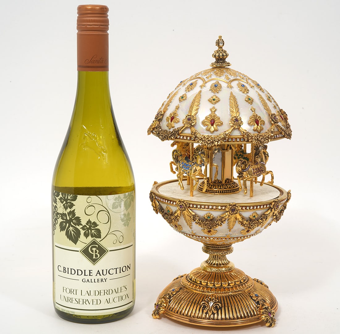 Musical 'Faberge Imperial Carousel Egg' (1 of 7)