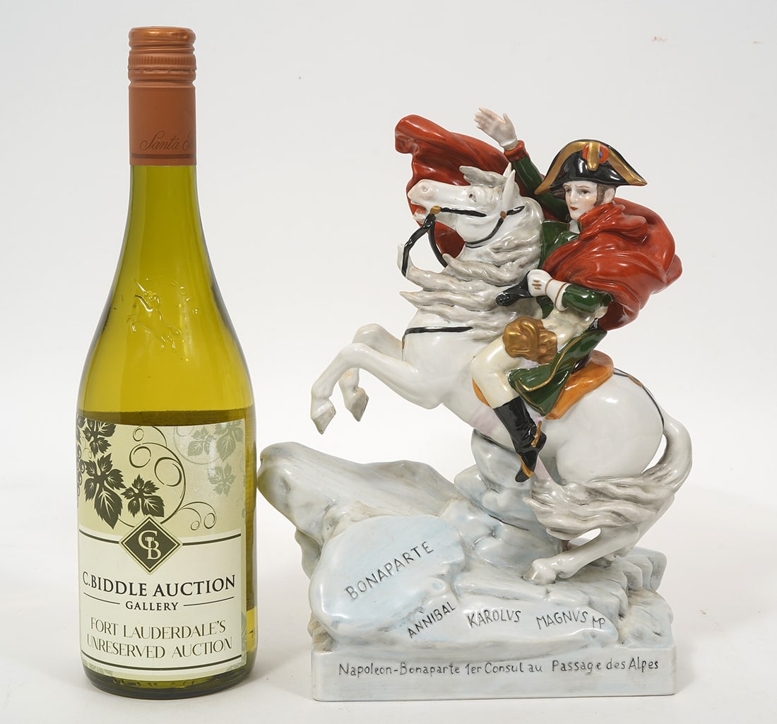 East German Porcelain Figure of Napoleon (1 of 8)