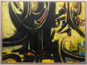 Howard Somers Conant Signed Acyrlic Abstract
