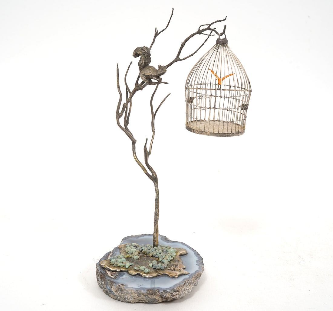 Malcolm Moran Bird Cage Sculpture (1 of 5)