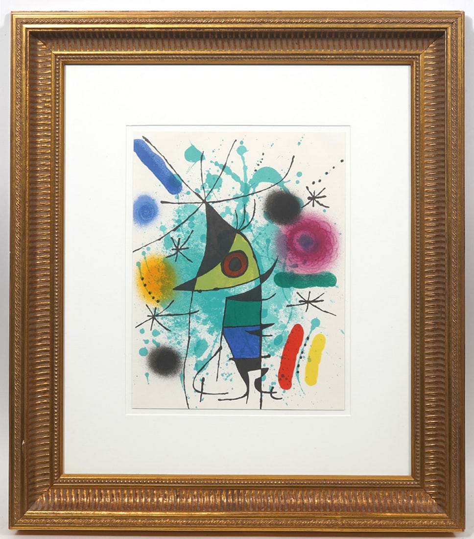 After Miro 'Composition IX' Lithograph (1 of 4)