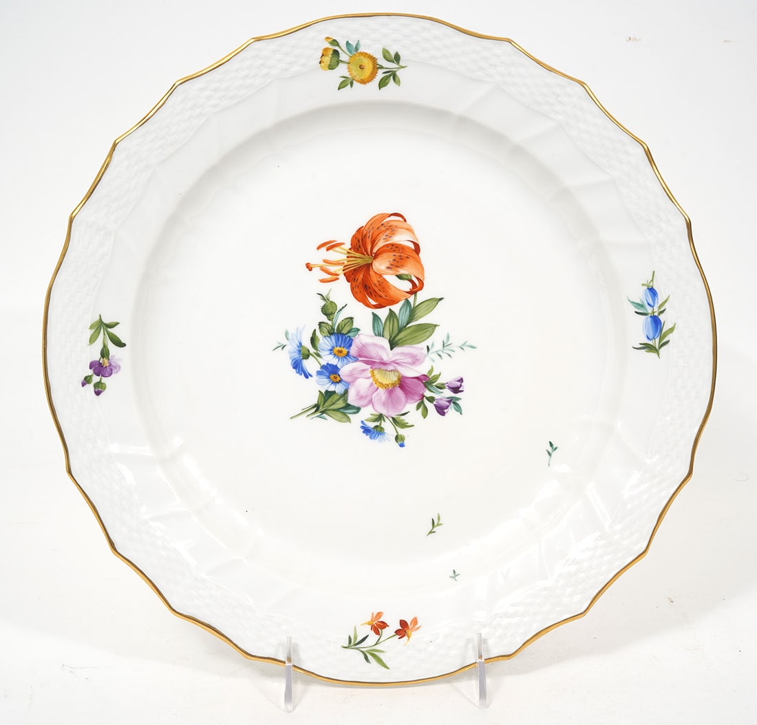 Royal Copenhagen "Saxon Flower" Serving Plate (1 of 8)
