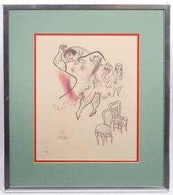 William Gropper Klezmer Wedding Litho S/N