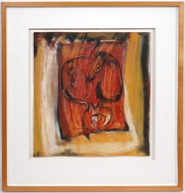 Kathryn Hadley Signed Mixed Media on Paper