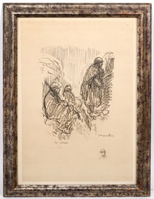 Theophile Steinlen "Au Creneau" Litho S/N