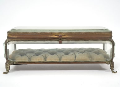 Antique French Jewelry Vitrine